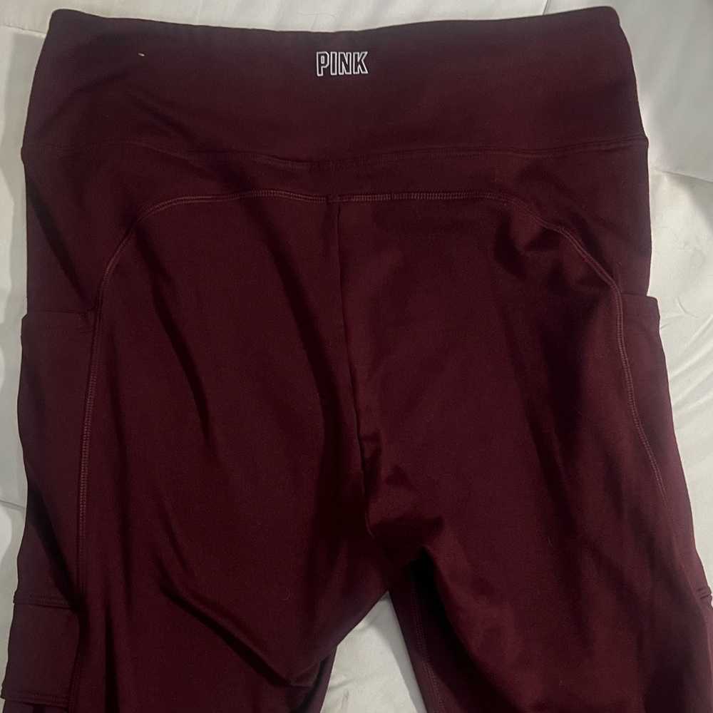 Maroon legging and sweater set